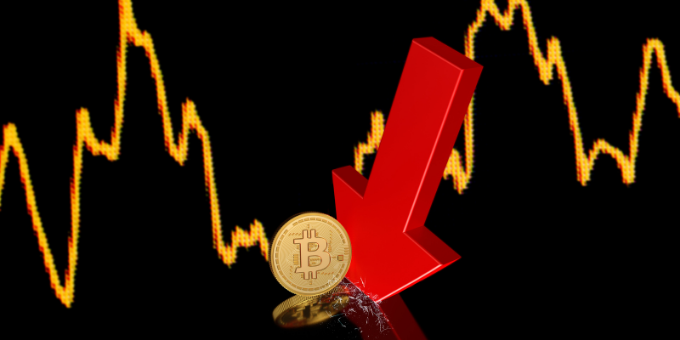 bitcoin'in düşüşü btc