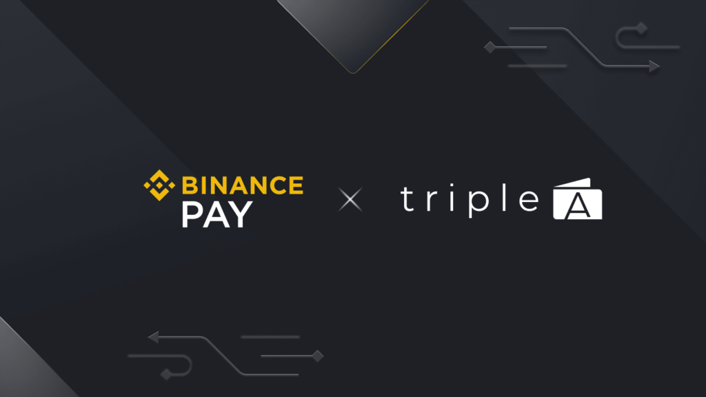 Dünyanın en büyük kripto borsası Binance, Binance Pay için kripto ödeme ağ geçidi TripleA ile ortaklık kurduğunu duyurdu.