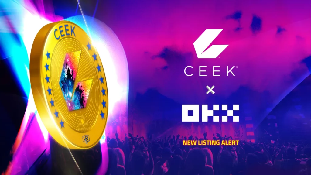 OKX Borsası, Ceek VR (CEEK) Listeliyor