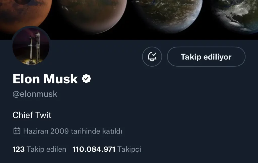 Elon Musk, Twitter Bio’sunu Değiştirdi, Altcoin Yükselişe Başladı