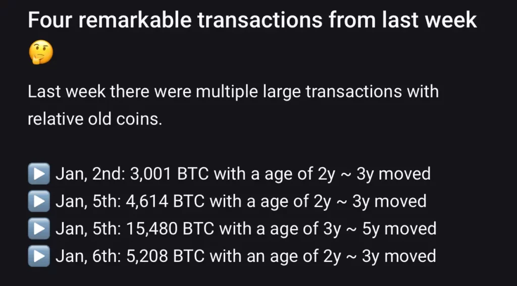 Bitcoin Balinaları 2023 Yılına Hareketli Başladı