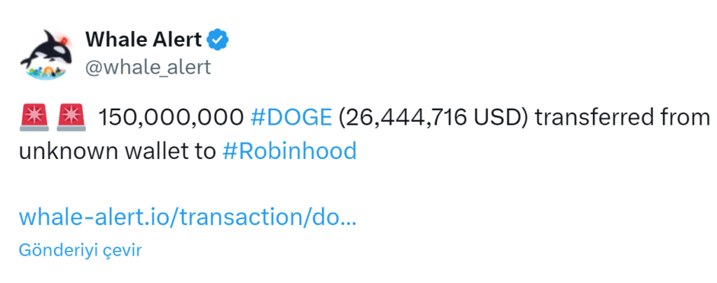 Dogecoin-Transfer