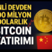 Çinli Dev Şirketten 500.000 Dolarlık Bitcoin Hamlesi!